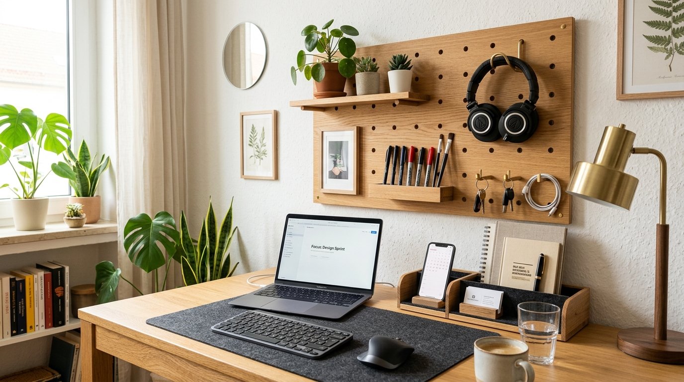 Organização de Home Office Pequeno: 10 Acessórios para Acabar com a Bagunça