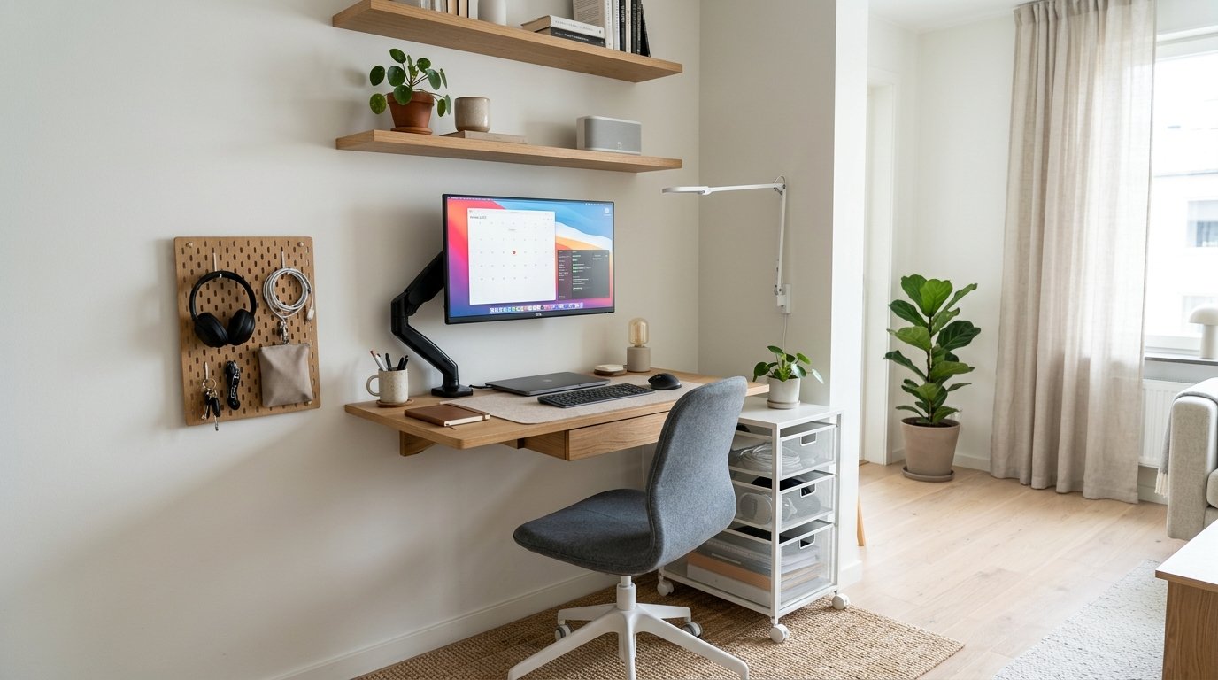 Como Montar um Home Office 1m² Funcional e Estiloso