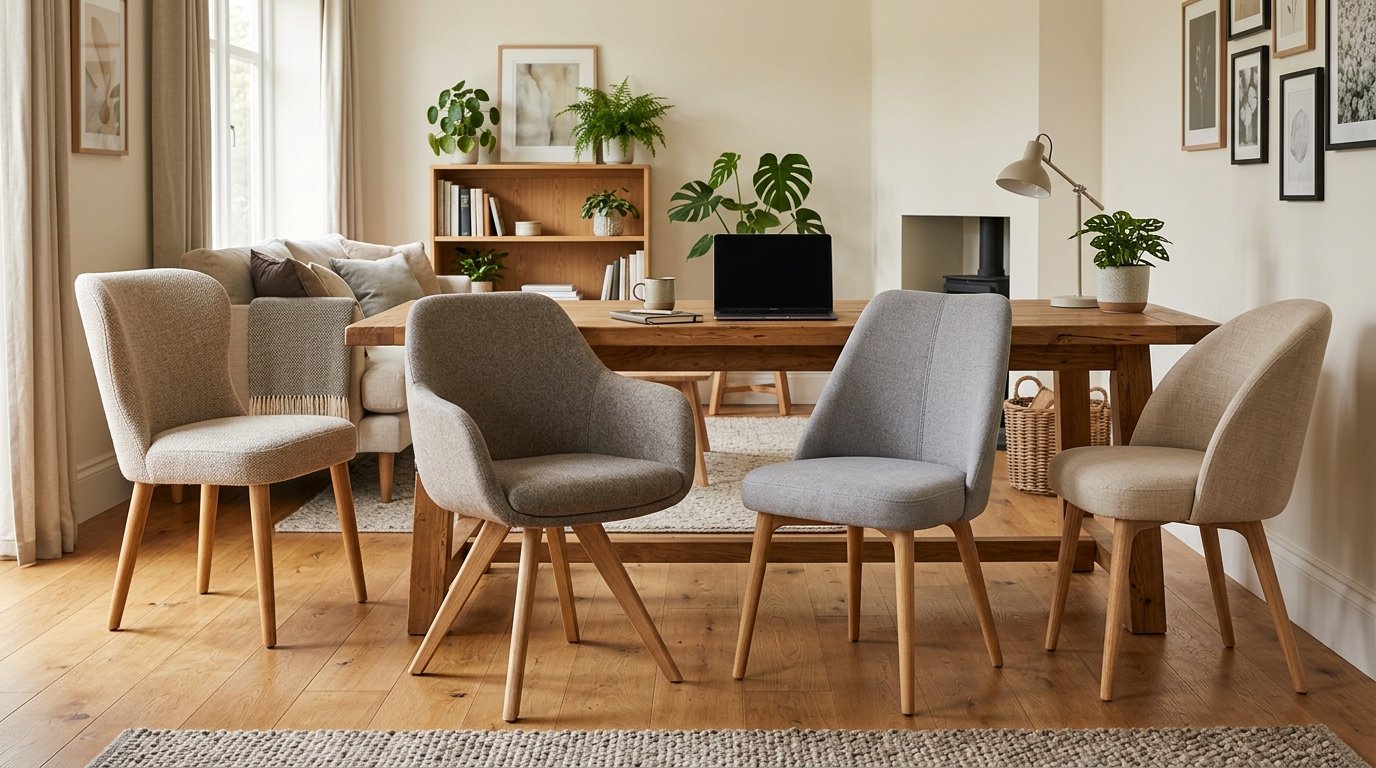 Cadeiras de Escritório Feias? 10 Modelos Estilosos que Cabem na Sala de Estar