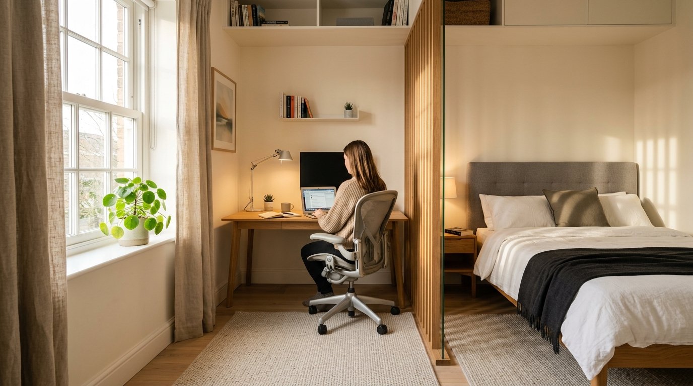Como Aumentar a Produtividade no Home Office Quando a Cama Está a 1 Metro de Distância