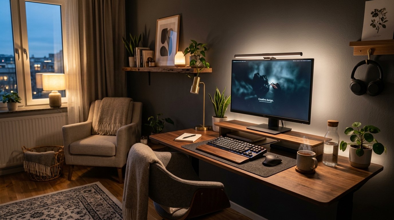 Iluminação para Home Office em Apartamento Escuro: Dicas Práticas e Baratas